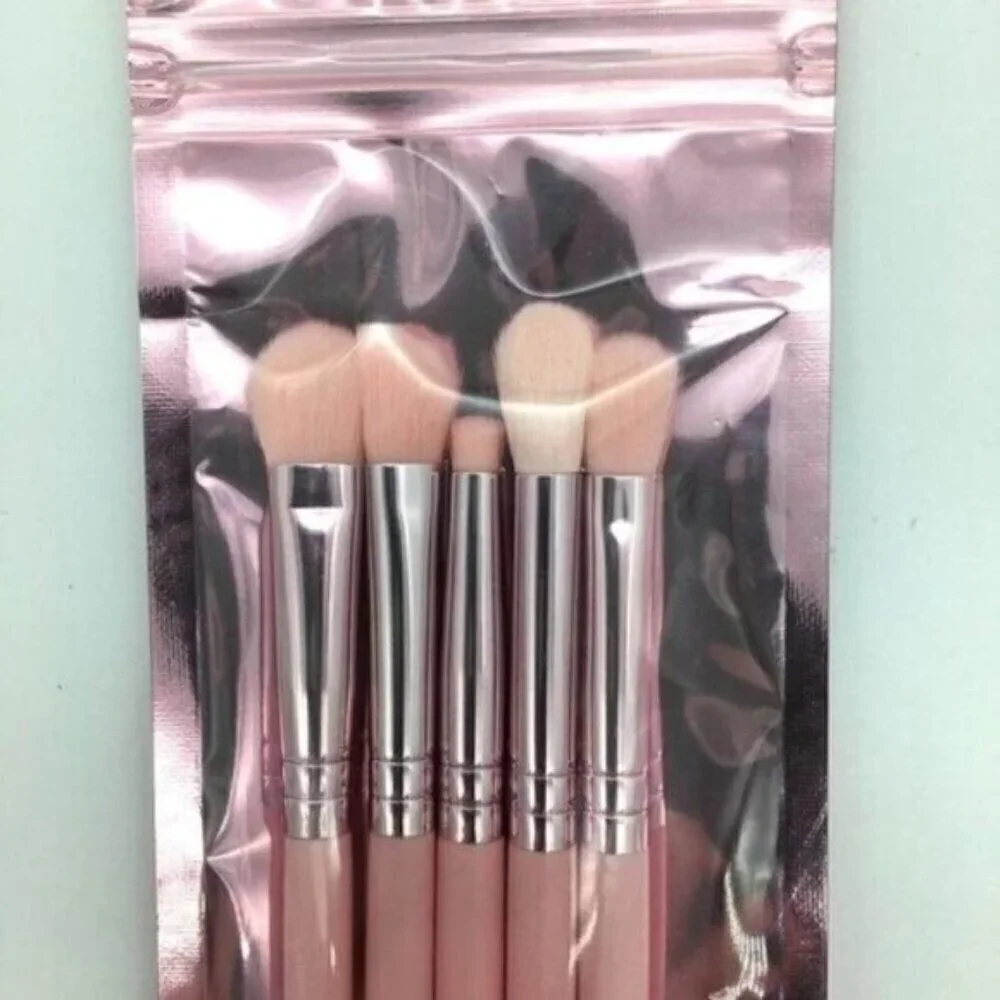 MOTD Cosmetics In A Blush Blending 5pc Eye Brush Set NEW